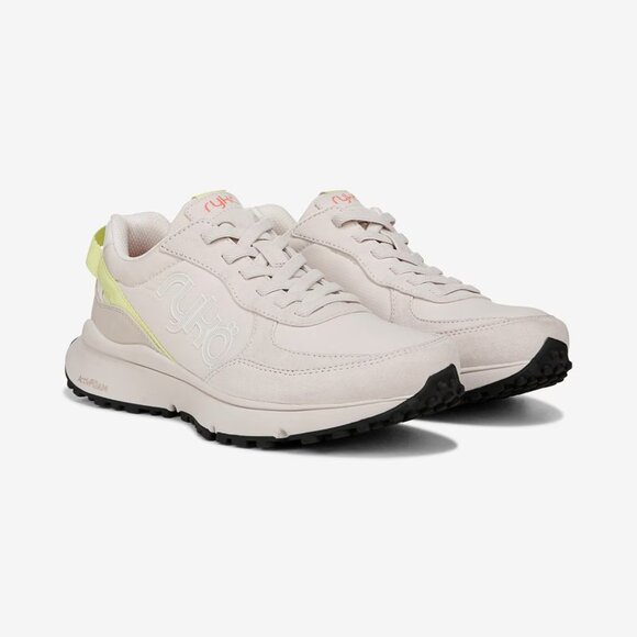 NEW RYKA Wide Width Jog On Slip On Retro Sneakers sand for women 563mn - Picture 10 of 10